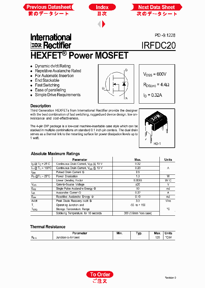 IRFDC20_194000.PDF Datasheet