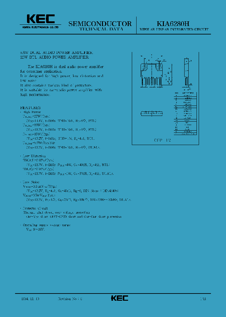 KIA6280H_138659.PDF Datasheet