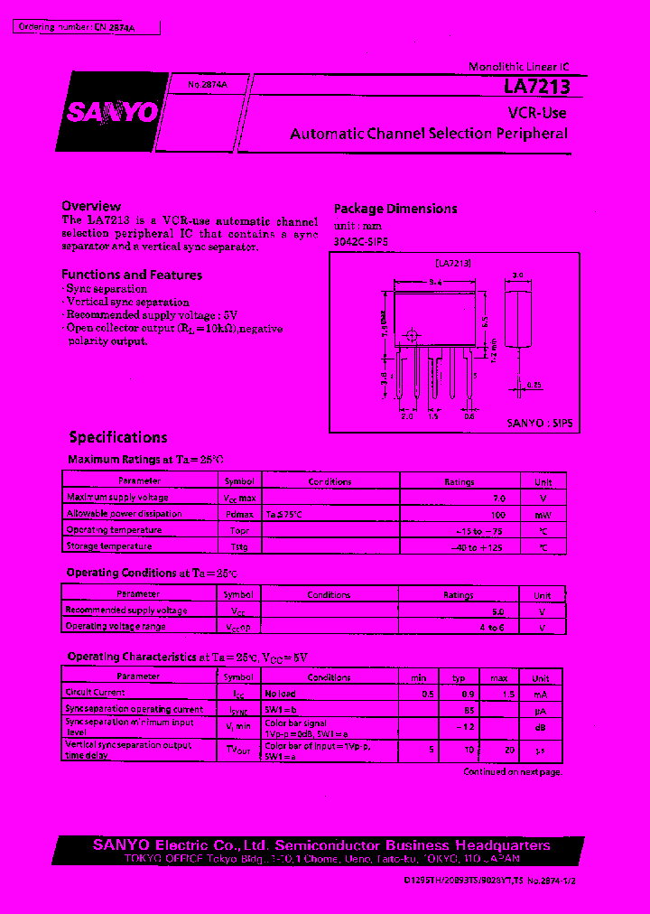 LA7213_106729.PDF Datasheet