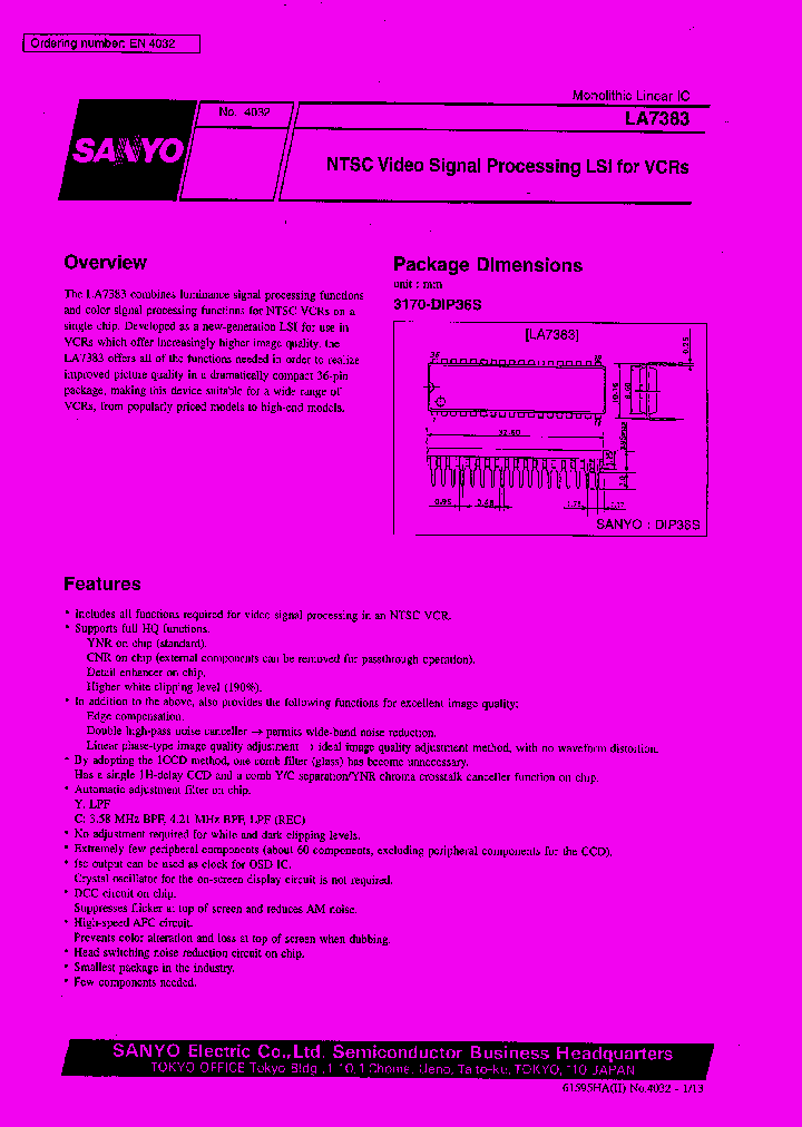 LA7383_127864.PDF Datasheet