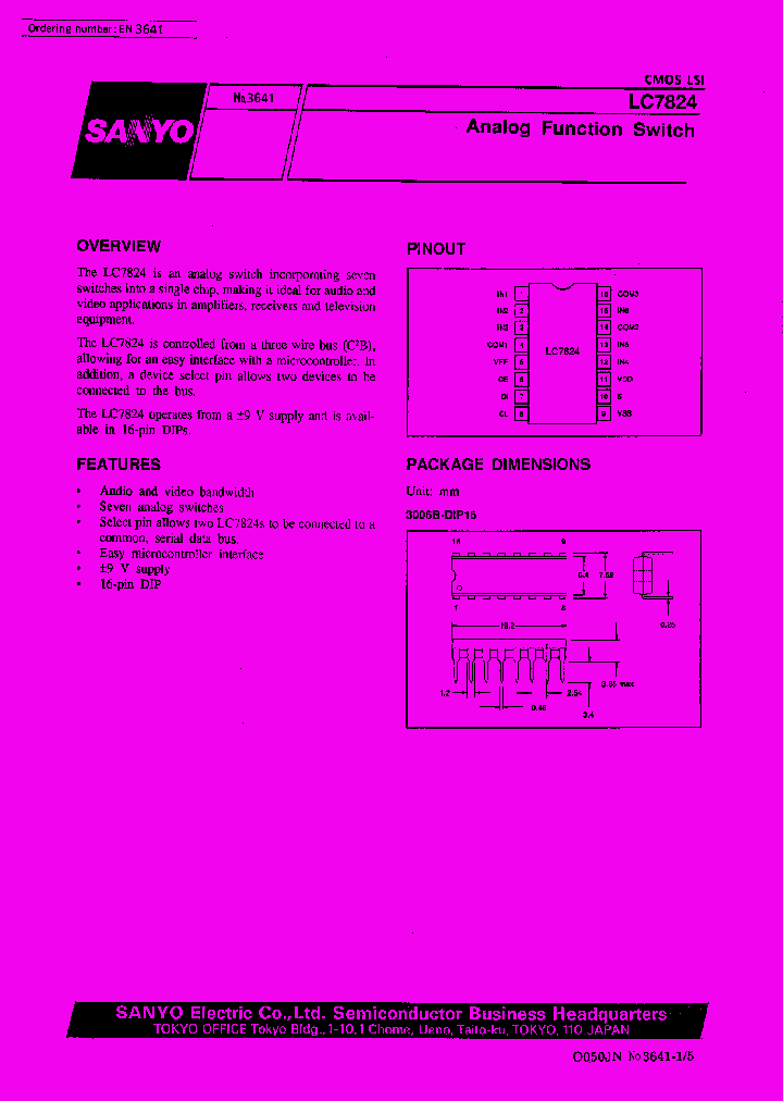 LC7824_128214.PDF Datasheet