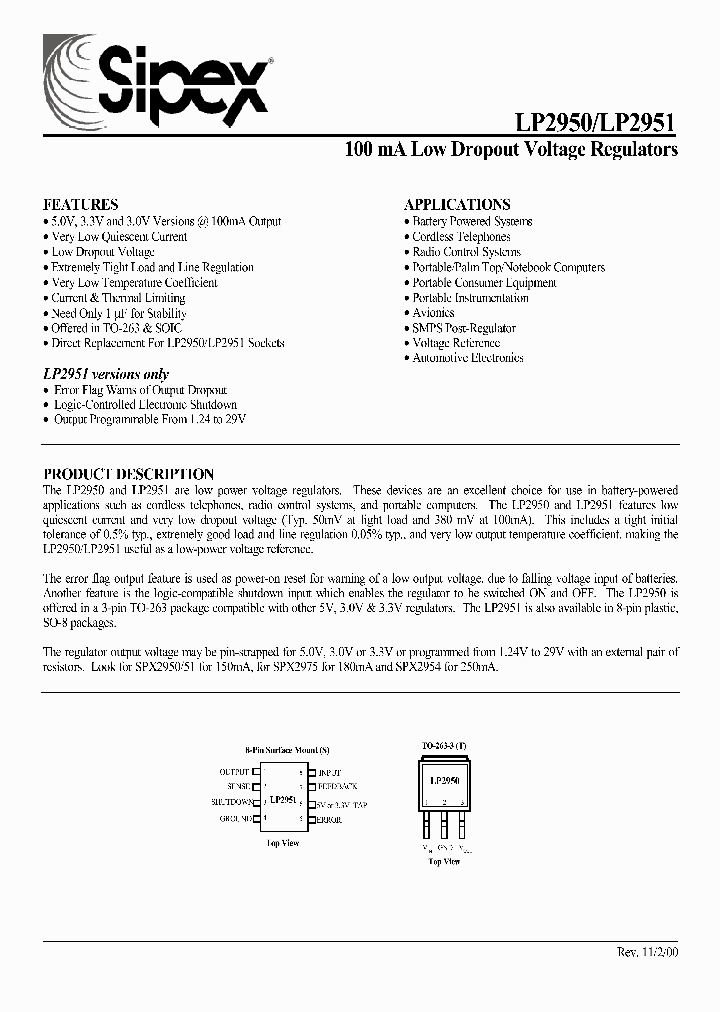 LP2950AS_86005.PDF Datasheet