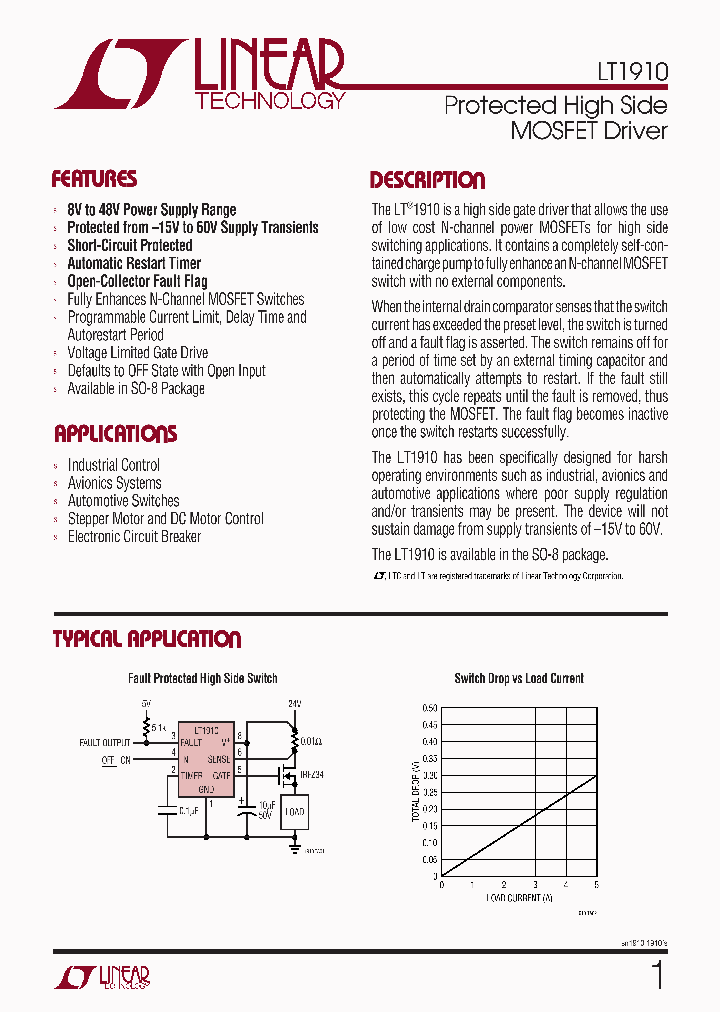 LT1910_169135.PDF Datasheet