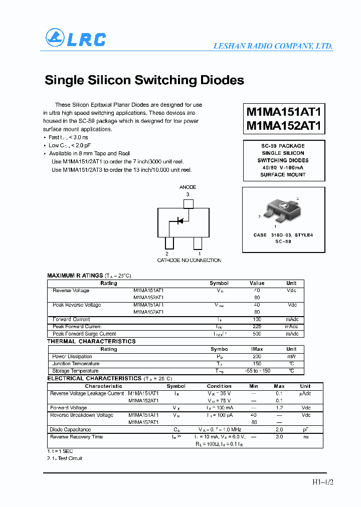 M1MA152AT1_143249.PDF Datasheet