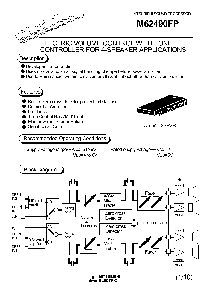 M62490FP_132621.PDF Datasheet