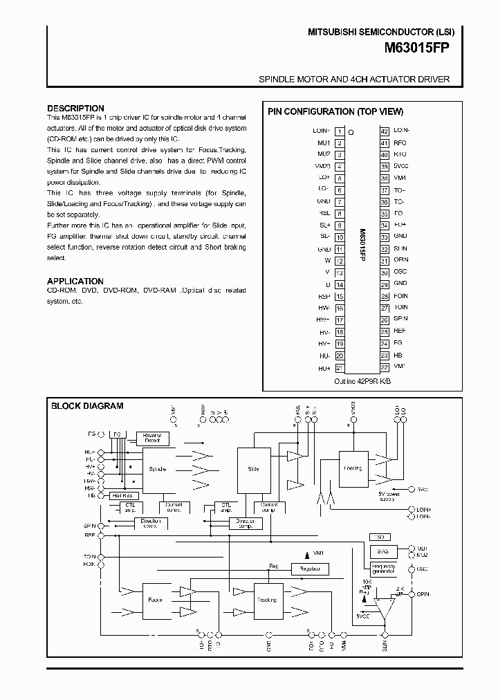 M63015FP_125553.PDF Datasheet