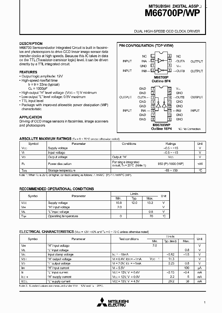 M66700P_122905.PDF Datasheet