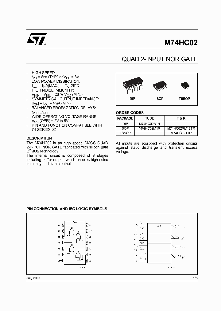 M74HC02_18404.PDF Datasheet