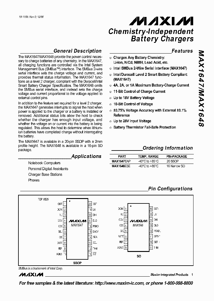MAX1647_91310.PDF Datasheet