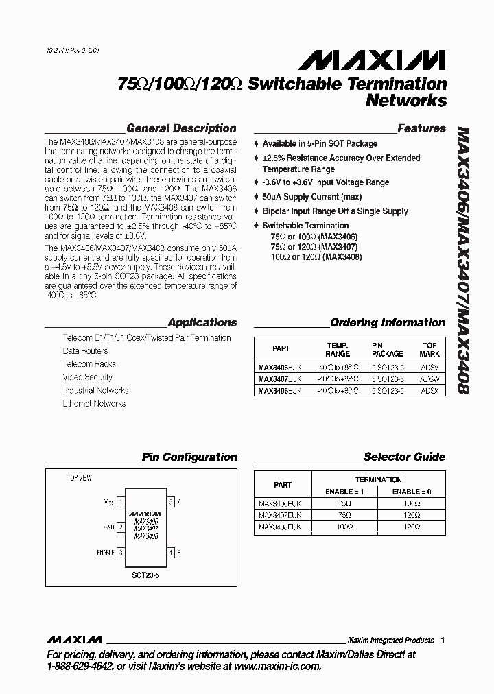 MAX3408_38663.PDF Datasheet