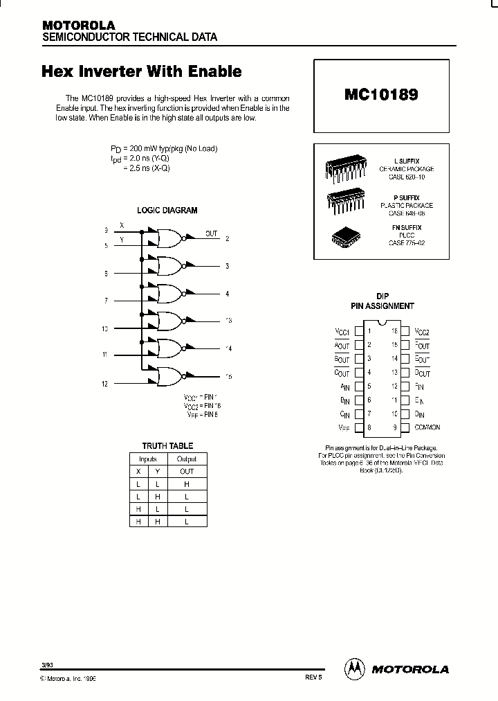 MC10189_110455.PDF Datasheet