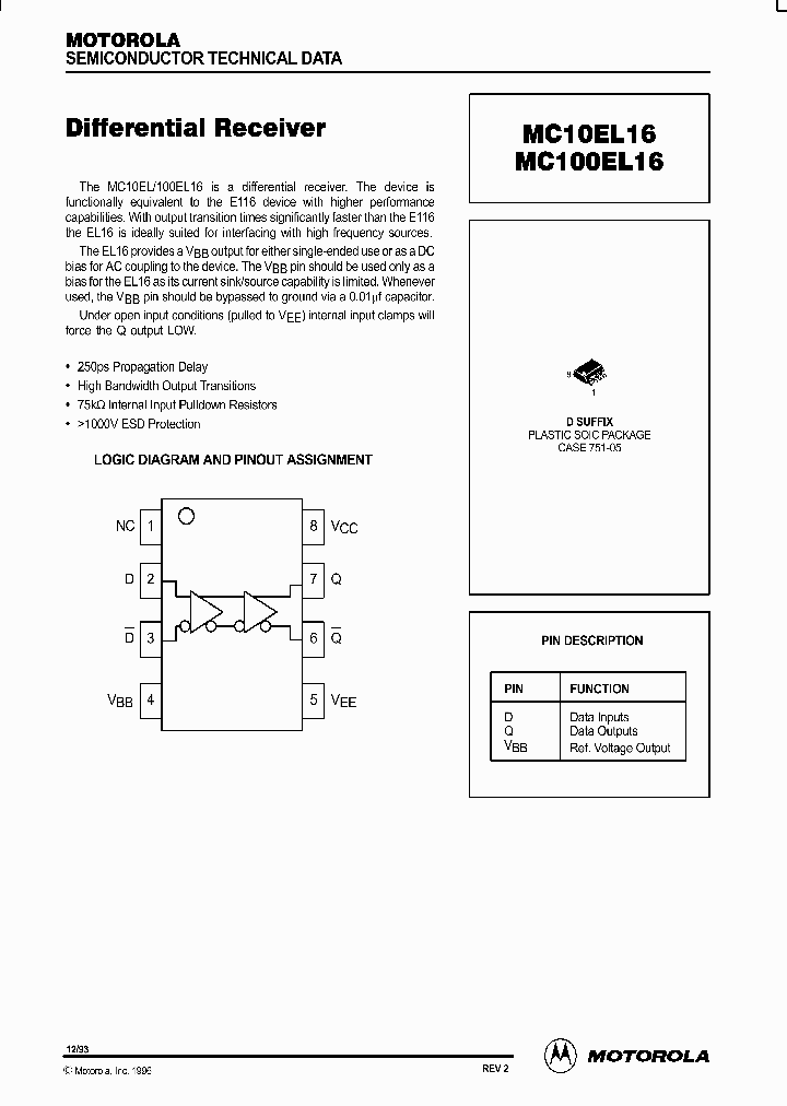 MC10EL16_184457.PDF Datasheet