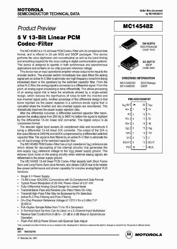 MC145482_30824.PDF Datasheet