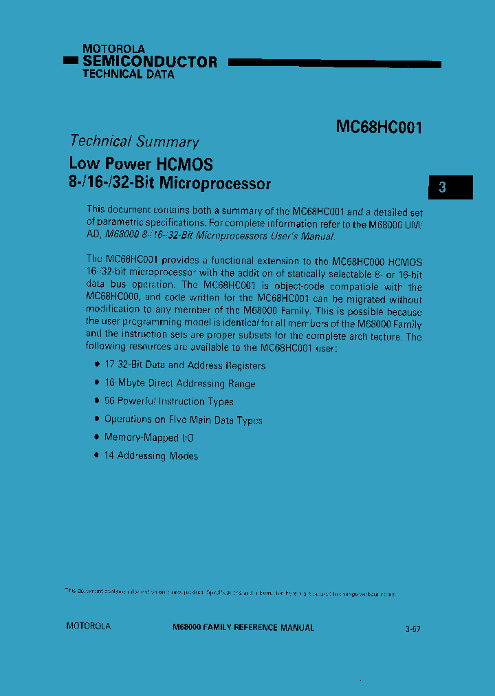 MC68HC001_31006.PDF Datasheet