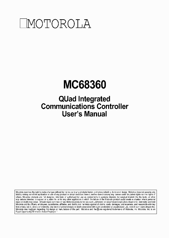 MC68030_5150.PDF Datasheet