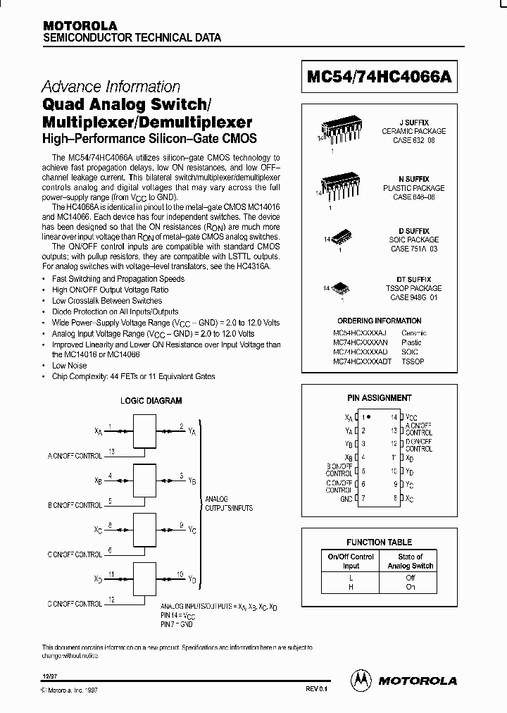 MC74HC4066AD_97330.PDF Datasheet