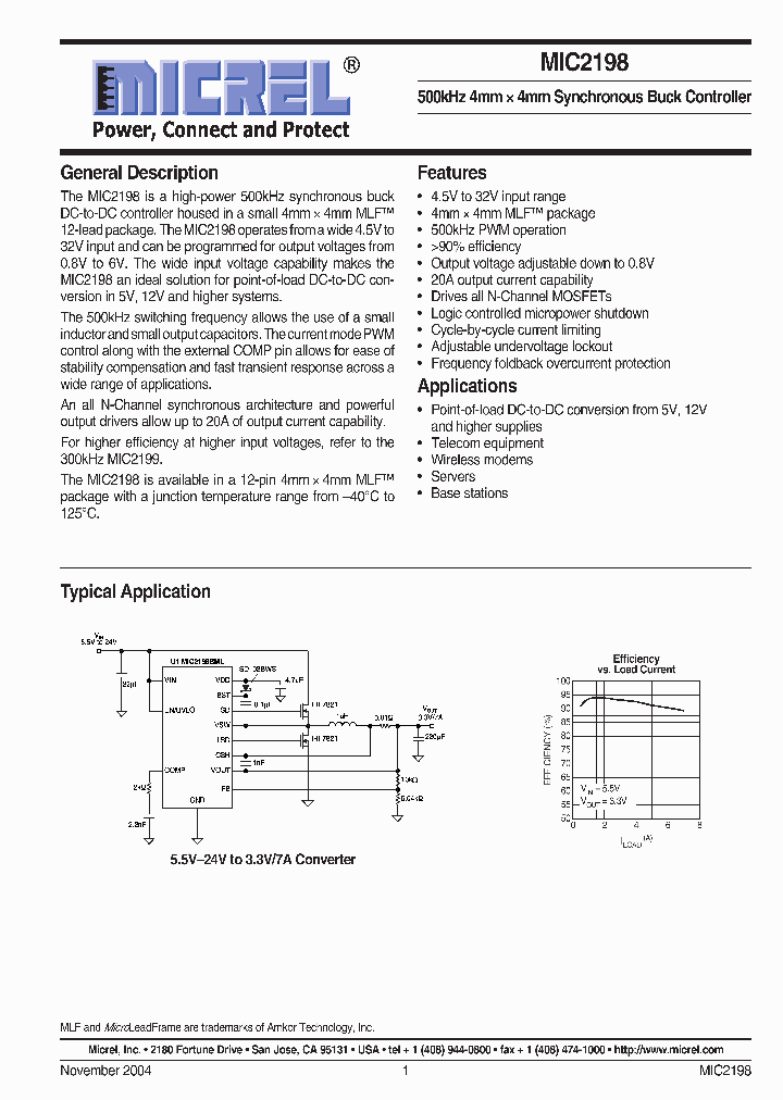 MIC2198_139805.PDF Datasheet