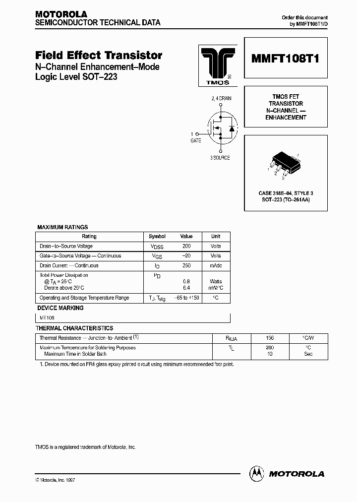 MMFT108T1_157053.PDF Datasheet