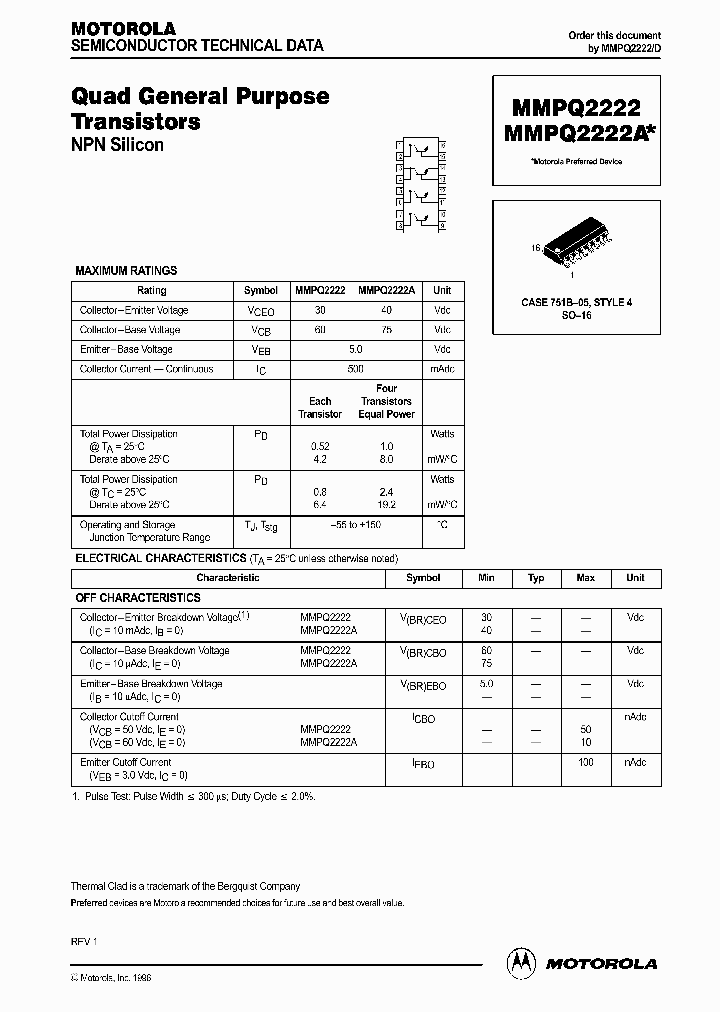 MMPQ2222_135448.PDF Datasheet