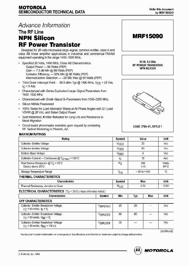 MRF15090_41812.PDF Datasheet