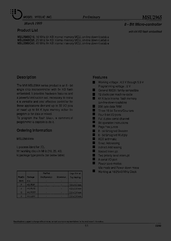 MSU2965_181091.PDF Datasheet