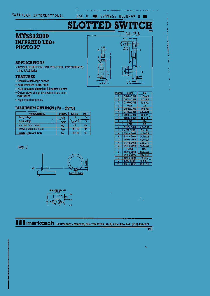 MTSS12000_62816.PDF Datasheet