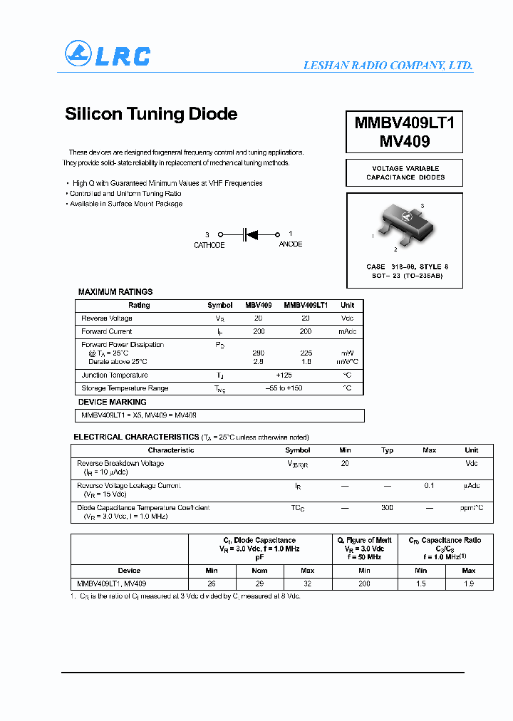 MMBV409LT1_58206.PDF Datasheet