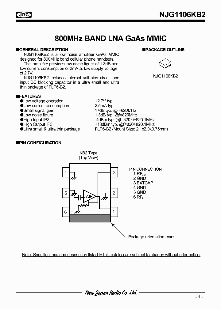 NJG1106KB2_175809.PDF Datasheet