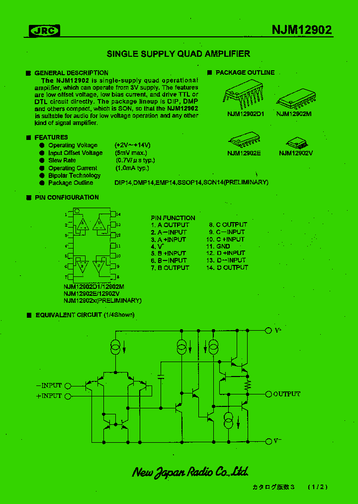 NJM12902_11534.PDF Datasheet