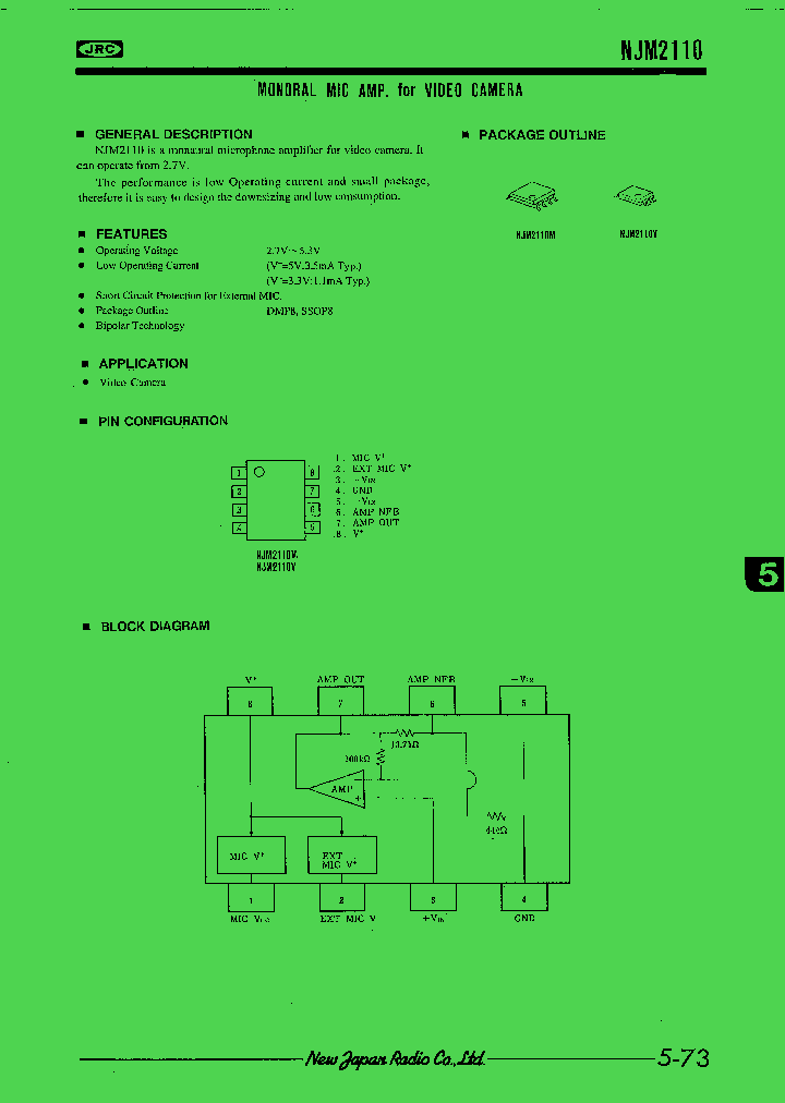 NJM2110_32670.PDF Datasheet