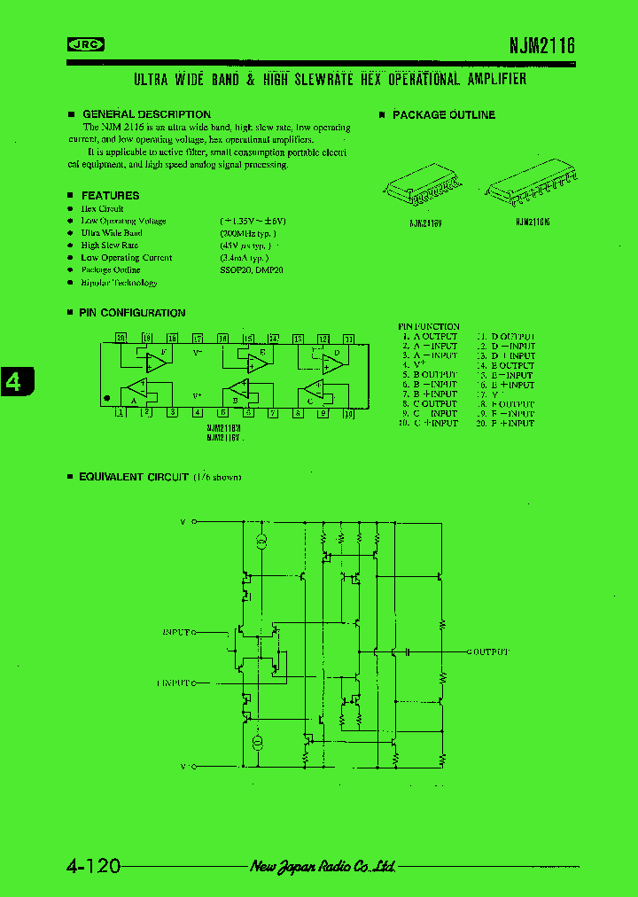 NJM2116_32692.PDF Datasheet