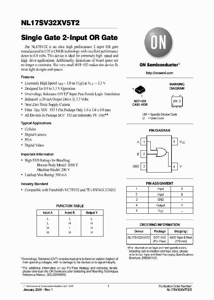 NL17SV32-D_57946.PDF Datasheet