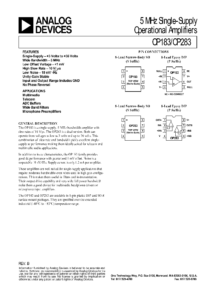 OP283GP_119902.PDF Datasheet