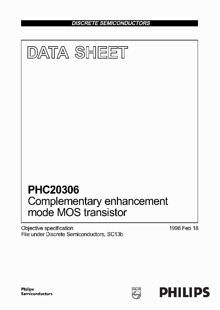 PHC20306_169177.PDF Datasheet