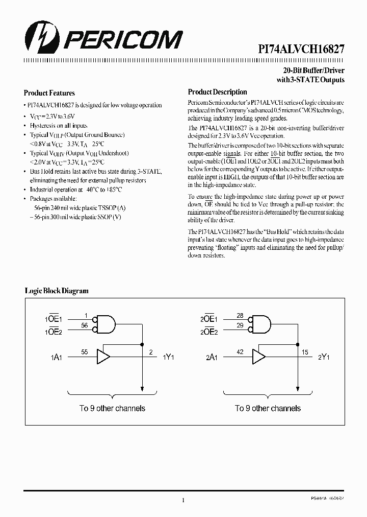 PI74ALVCH16827_133750.PDF Datasheet