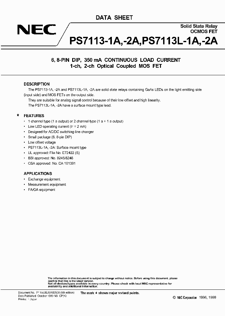 PS7113_179408.PDF Datasheet