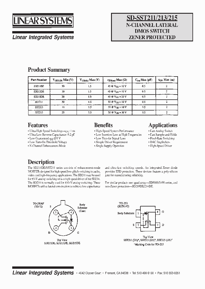 SDSST211_36341.PDF Datasheet