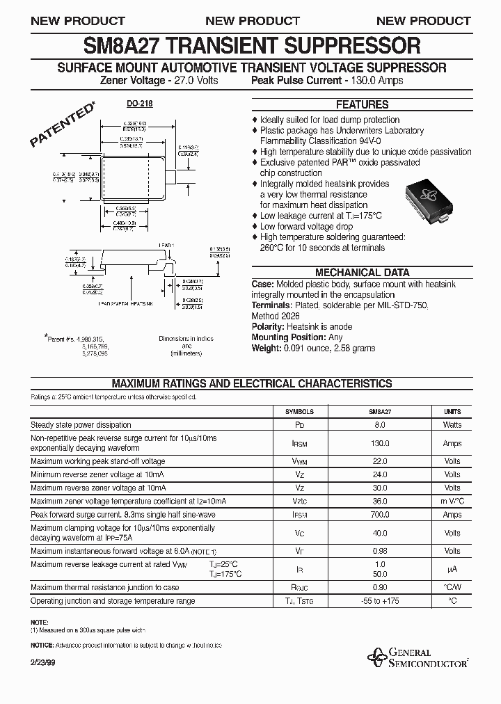 SM8A27_45123.PDF Datasheet