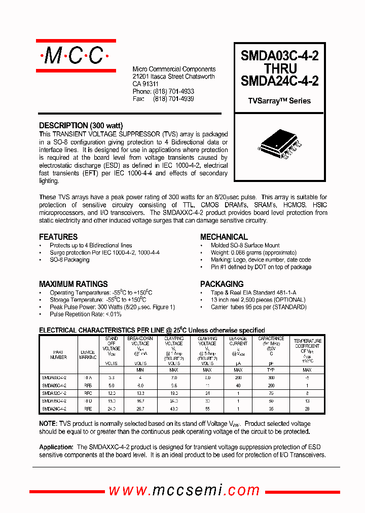 SMDA15C-4-2_127079.PDF Datasheet