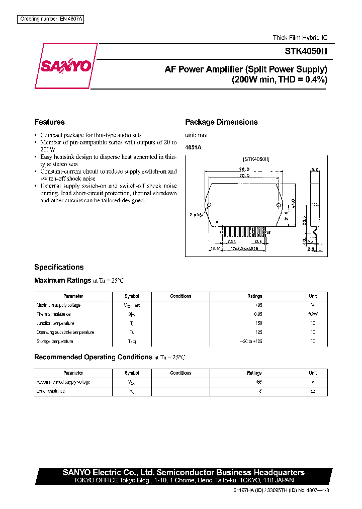 STK4050_172675.PDF Datasheet