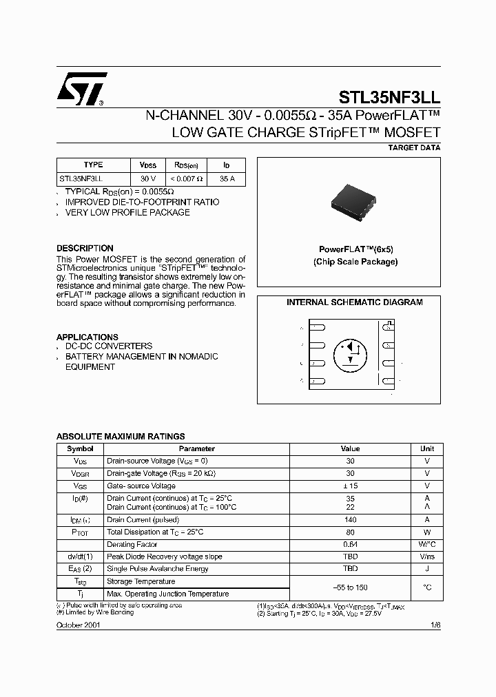 STL35NF3LL_67482.PDF Datasheet