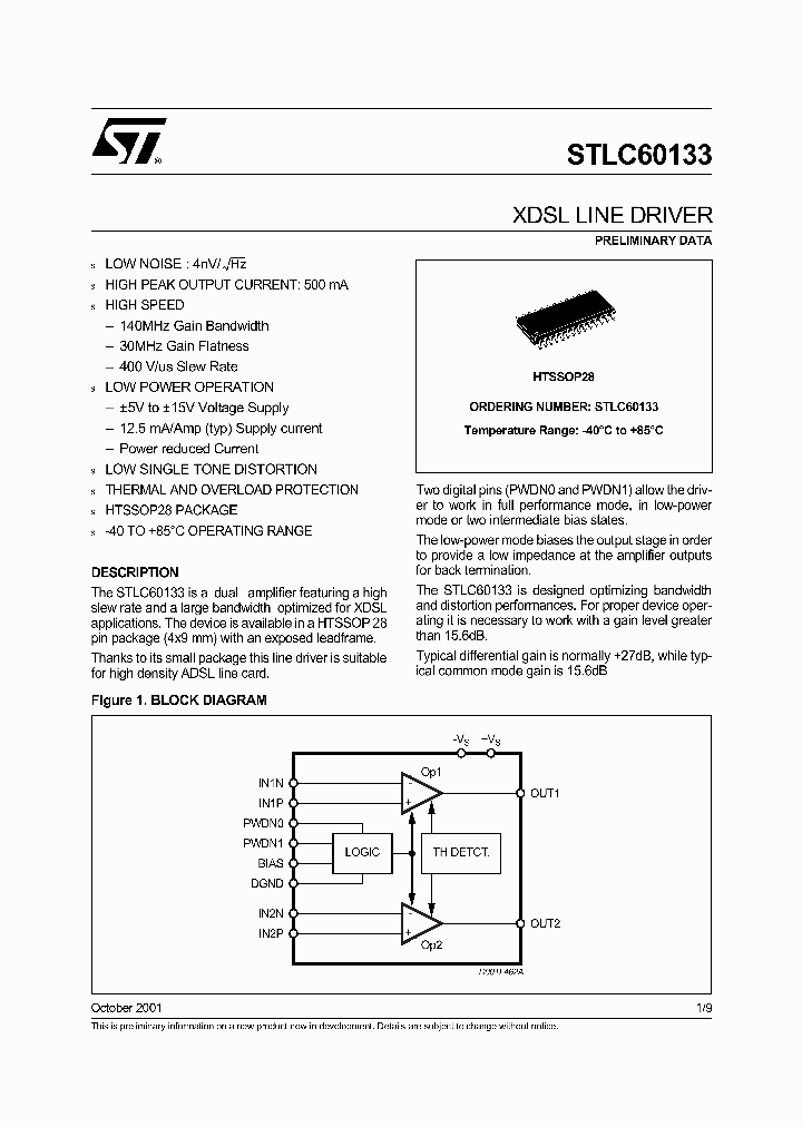 STLC60133_67100.PDF Datasheet