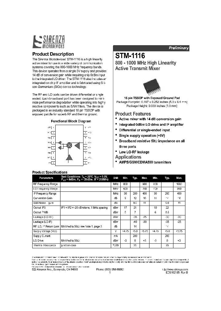 STM-1116_76907.PDF Datasheet