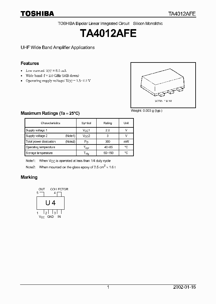 TA4012AFE_72187.PDF Datasheet