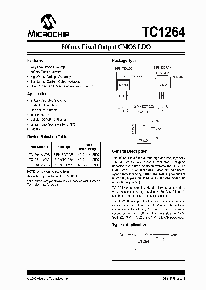 TC1264_166965.PDF Datasheet