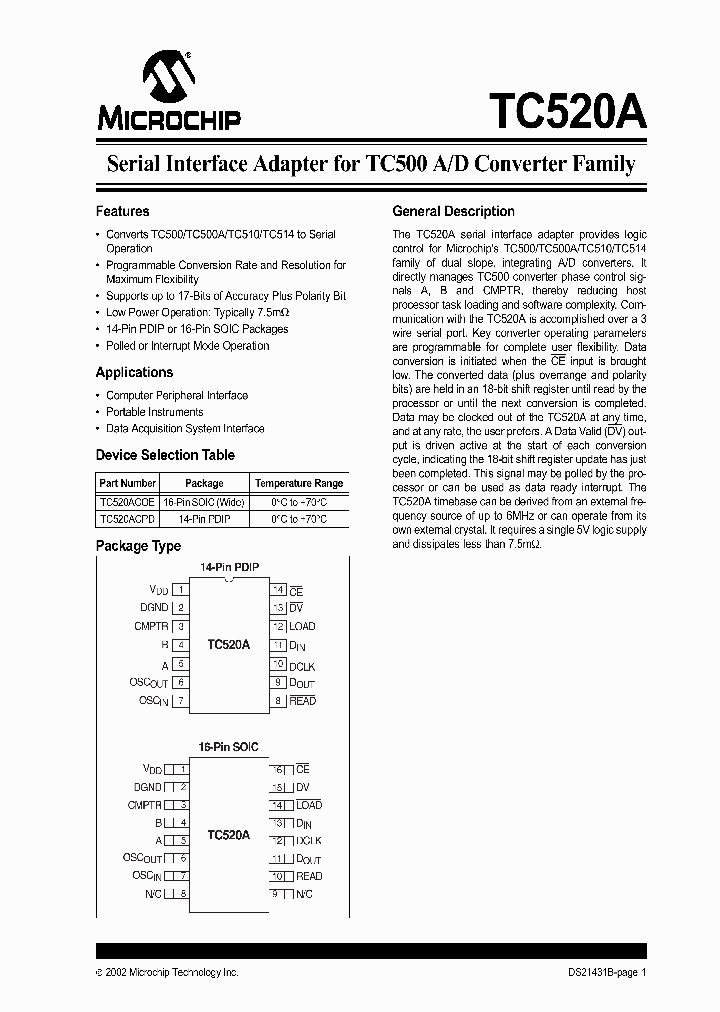 TC520_71317.PDF Datasheet