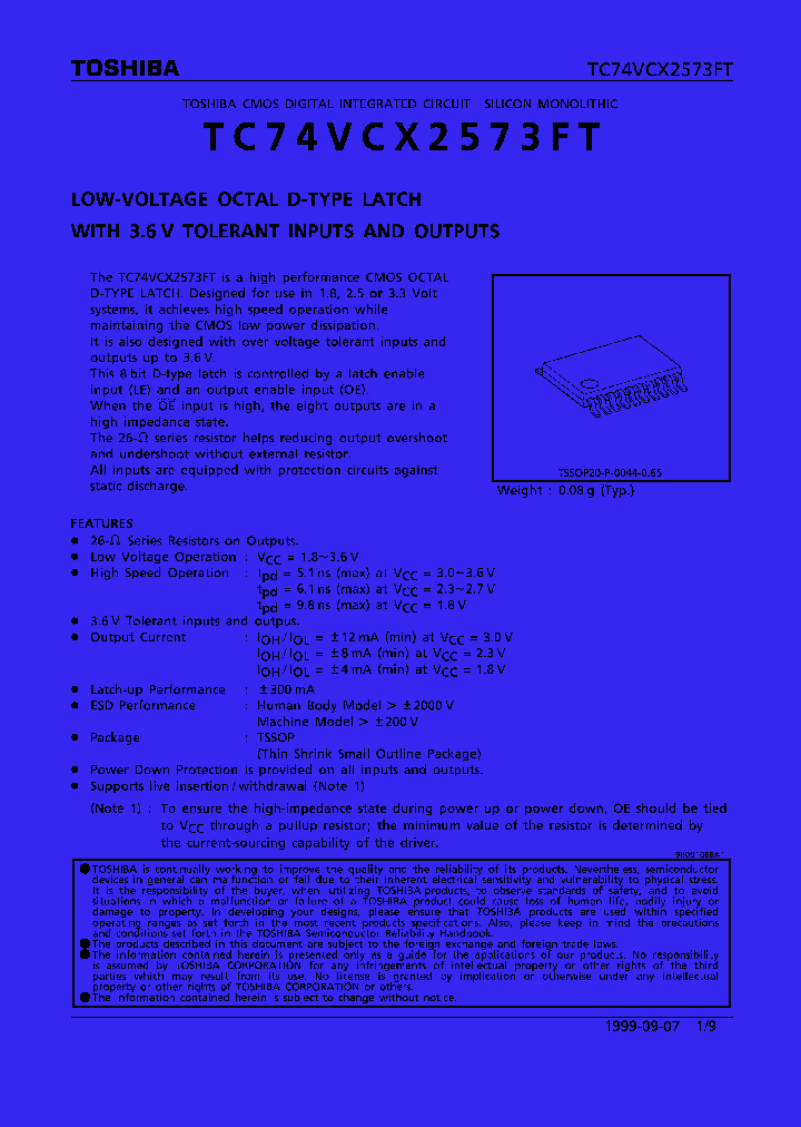 TC74VCX2573FT_36831.PDF Datasheet