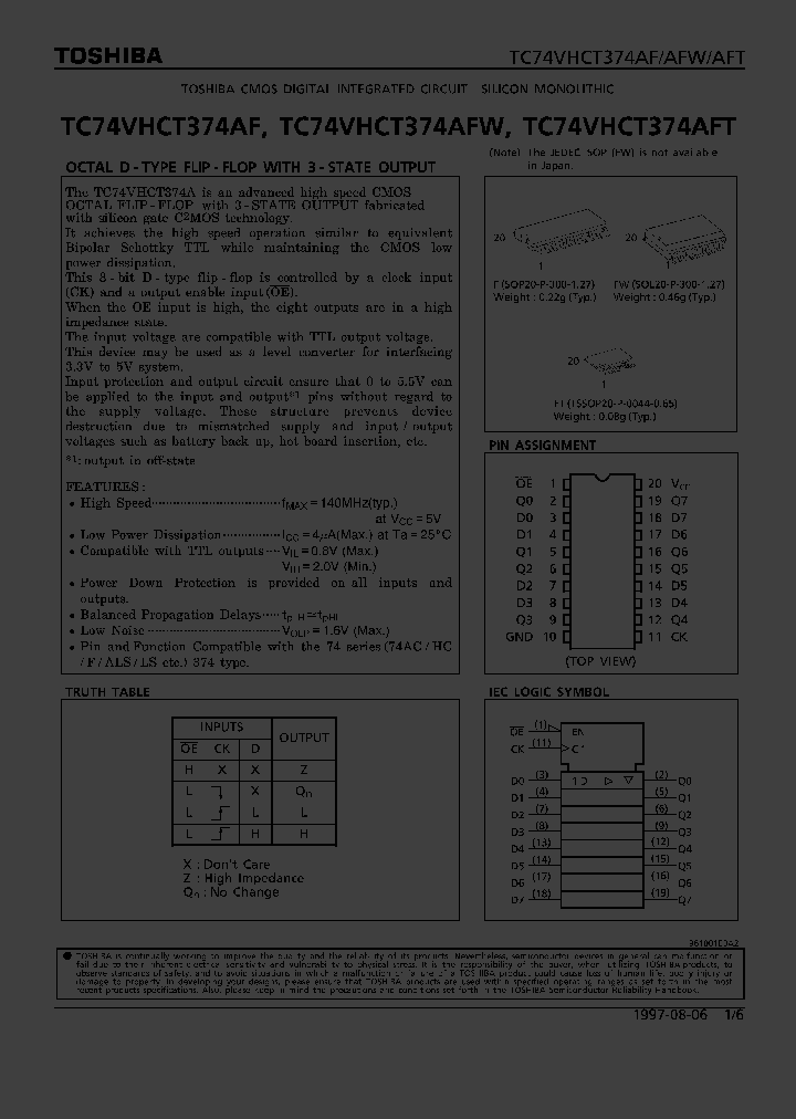 TC74VHCT374AF_90774.PDF Datasheet