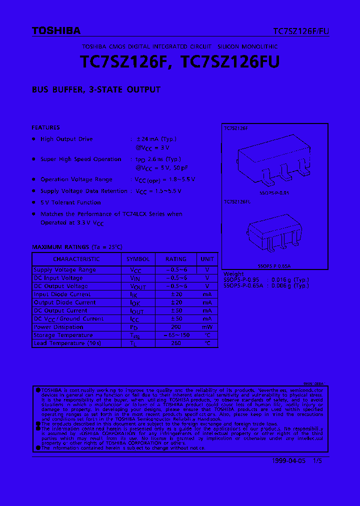 TC7SZ126_36902.PDF Datasheet