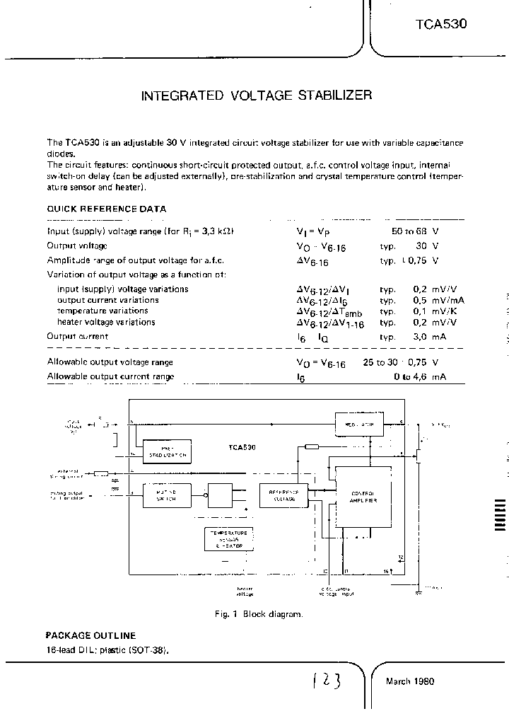 TCA530_70933.PDF Datasheet